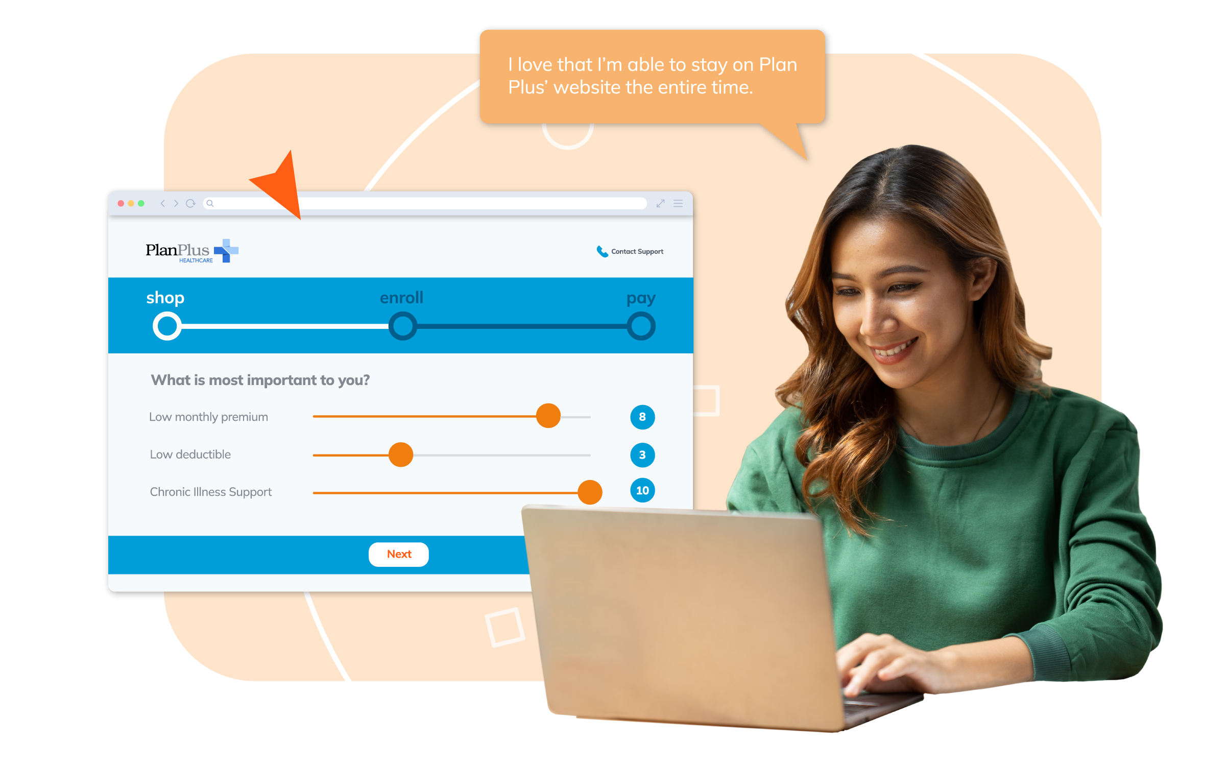 Product Graphis_Simple Enroll